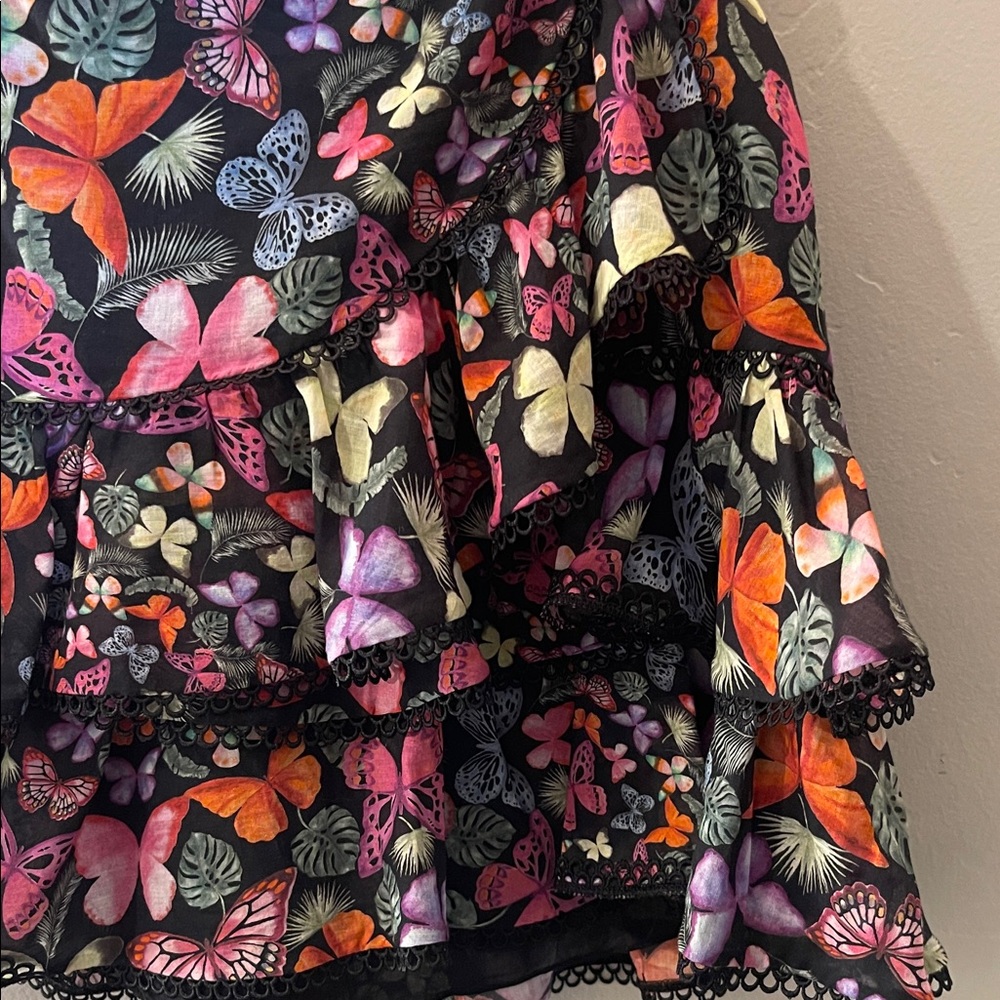 Charo Ibizia Multicolor Butterfly Mini Skirt - Picture 2 of 4